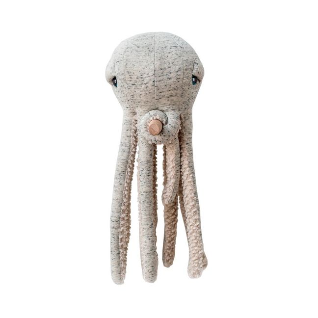 Peluche gigante polpo Original 60 cm | Grigio