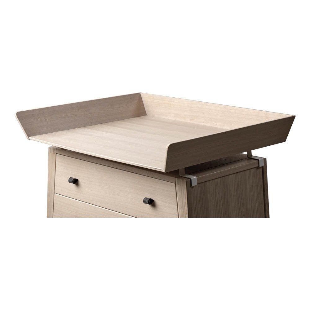 oak baby changing table