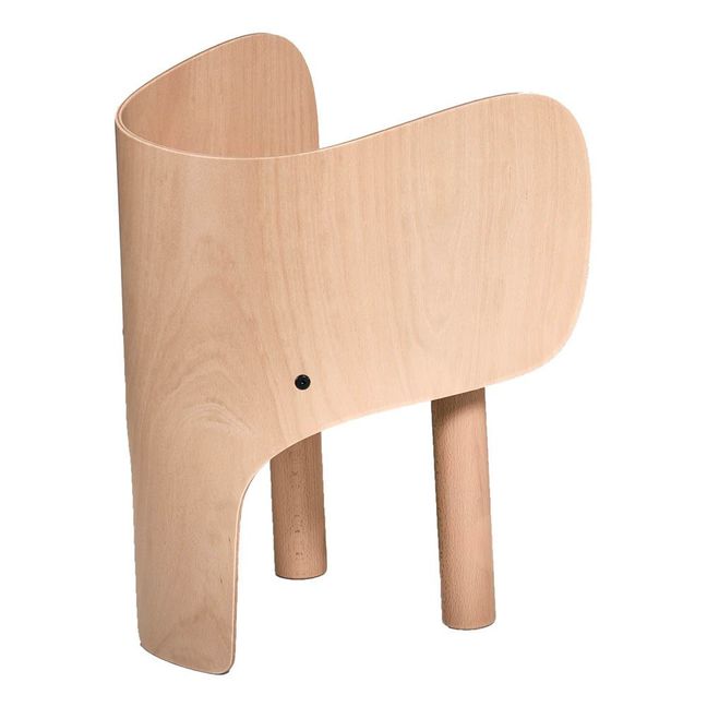 Chaise Elephant en bois de hêtre par Marc Venot