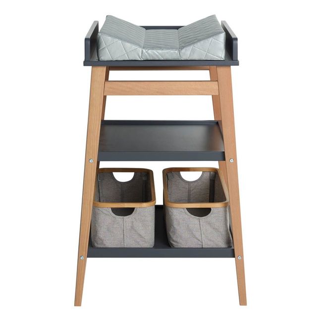 Linéa Baby Changing Table and Mattress Beech Leander Design Baby