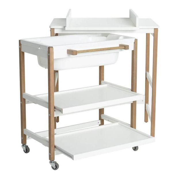 Smart Changing Table and Tub White Quax Design Baby