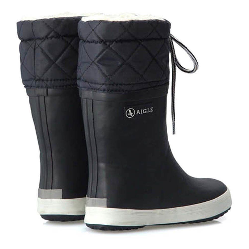 Botas de nieve Forradas Azul Marino Aigle Calzado Bebé, Infantil