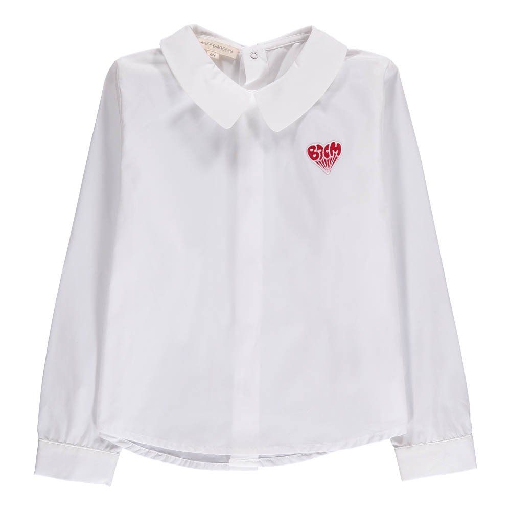 Hundred Pieces - Blouse Boom - Fille - Blanc