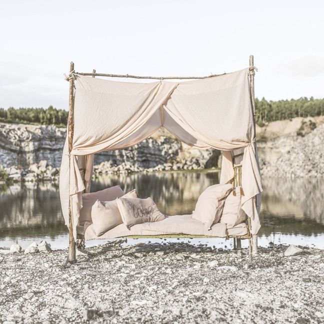 Bed canopy | White S001