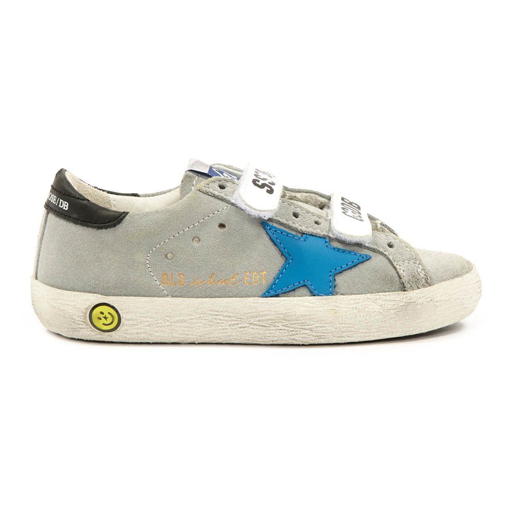 Star Leather Velcro Trainers Grey Golden Goose Deluxe Brand Shoes