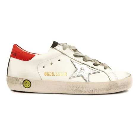 Baskets Superstar Etoile Argent Blanc Golden Goose Deluxe Brand Baskets Superstar Etoile Argent-product
