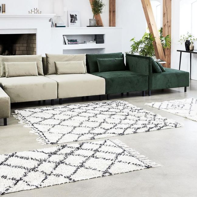 Alfombra Kuba | Blanco