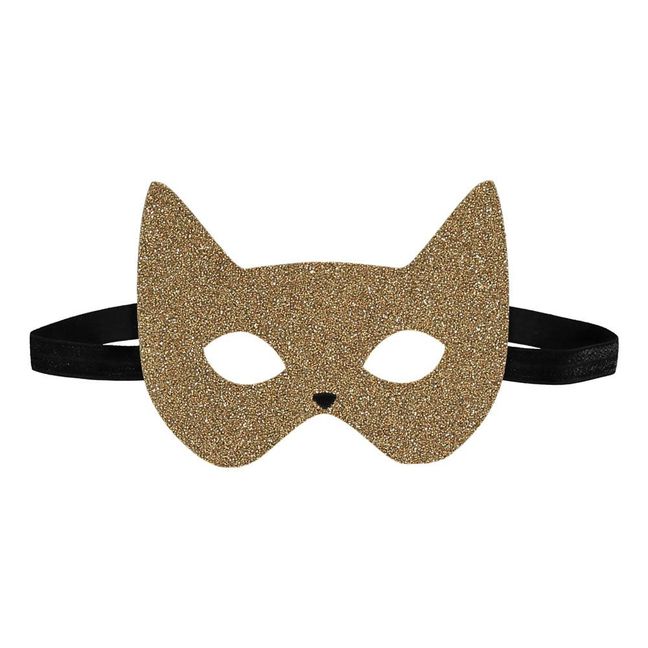 Maske Katze Exklusiv Obi x Smallable  | Gold