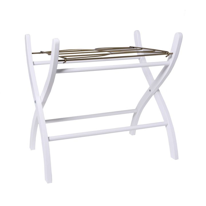 Wooden Bassinet Stand | White- Product image n°0