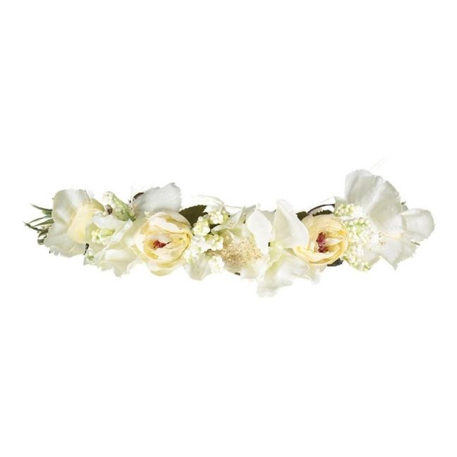 Flower crown | White