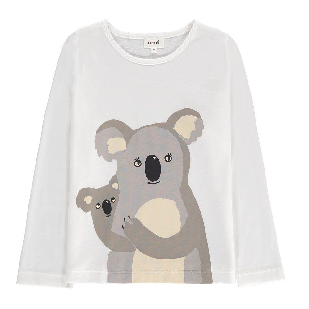 Molo Girls Beige Koala T-Shirt