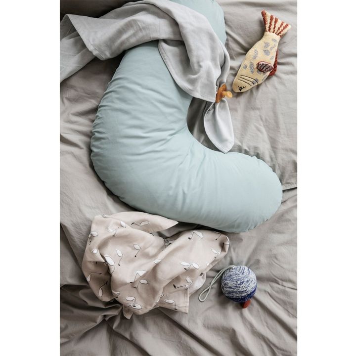 Ferm Living Kids - Federa per cuscino da allattamento Hush - Blu