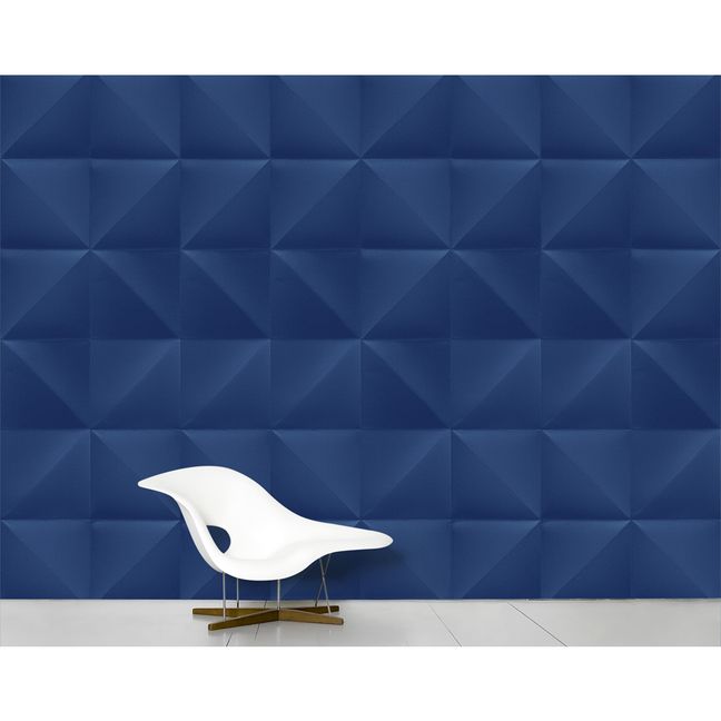 Floating Washed Out Wallpaper, Les Graphiquants | Midnight blue