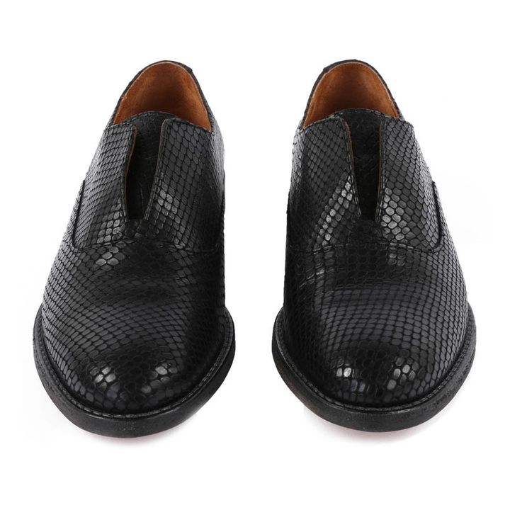Derby-Schuhe Python Elvie Schwarz 
