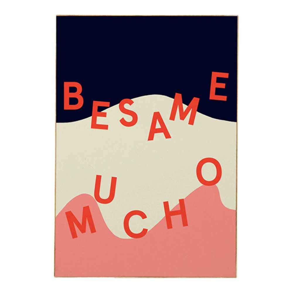 Mathilde Cabanas - Affiche Besame - Multicolore