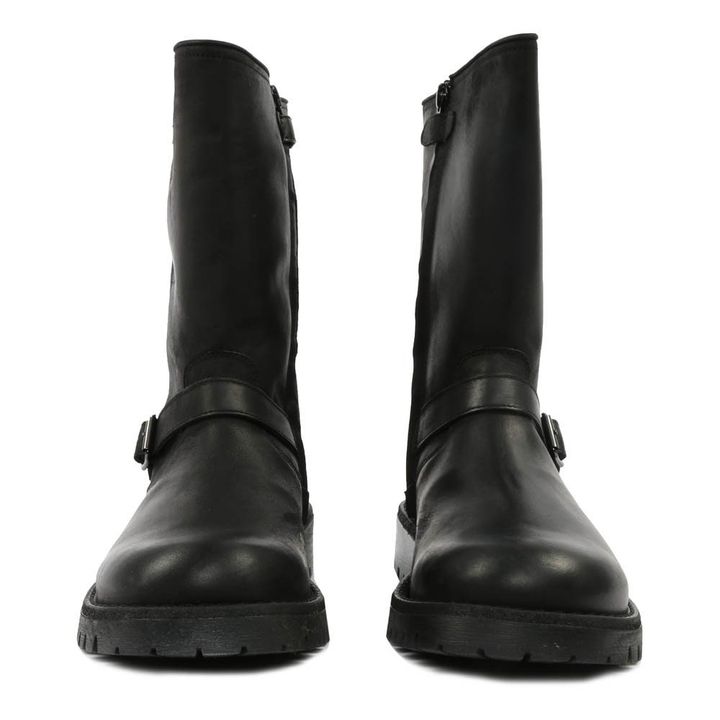 Double Buckle Boots | Black- Product image n°5