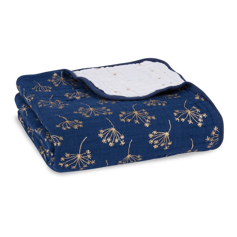 Metallic Blanket 120x120cm Gold aden + anais Design Baby