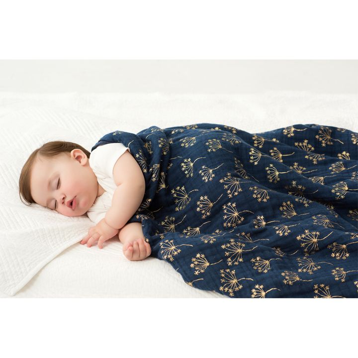 Metallic Blanket 120x120cm Gold aden + anais Design Baby