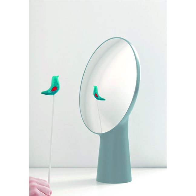 Cyclope Table Mirror, Ionna Vautrin | Light grey