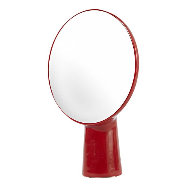Cyclope Table Mirror, Ionna Vautrin Red