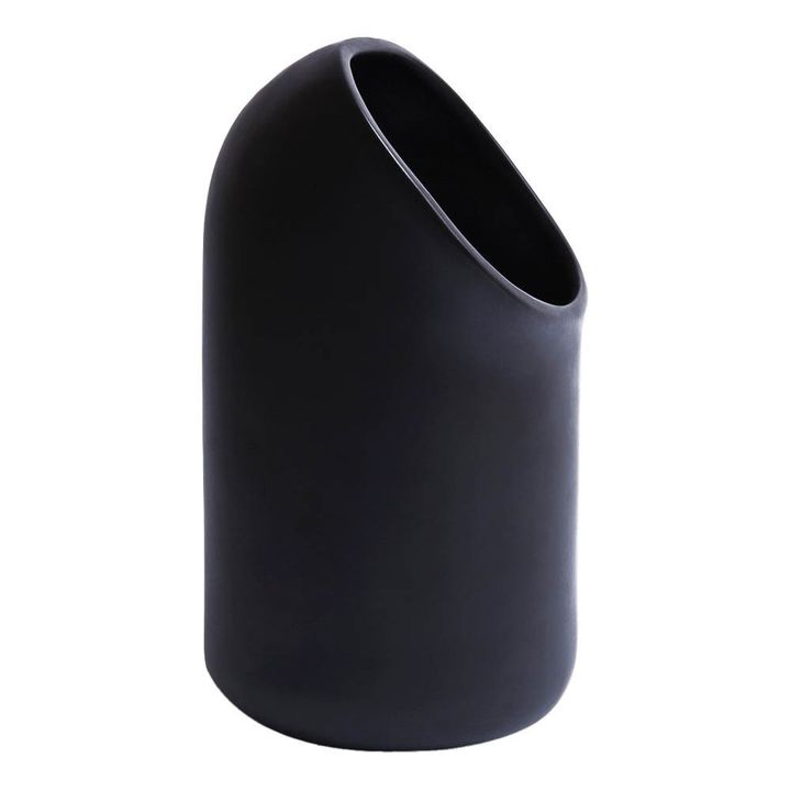 Ô Ceramic Vase, Ionna Vautrin | Black- Product image n°0
