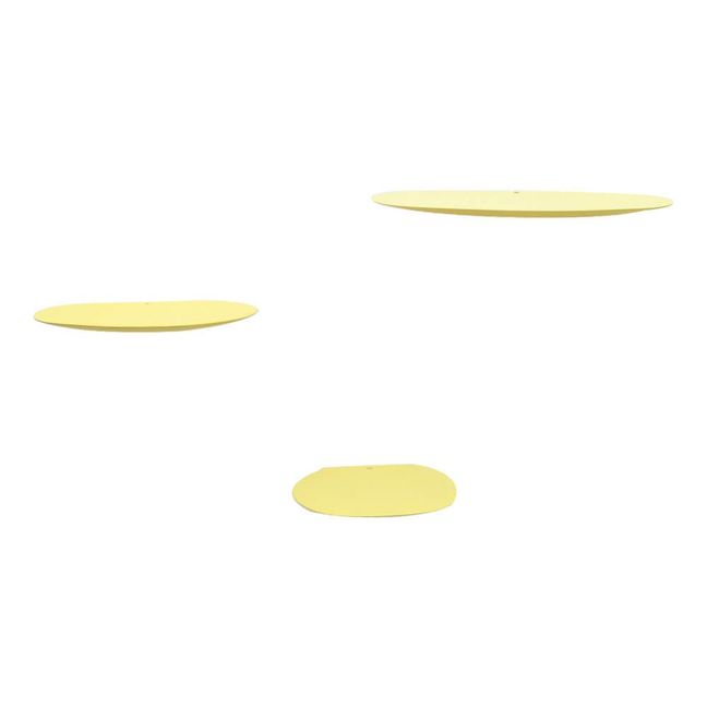 Isola Ceramic Shelf, Studio Brichetziegler - Set of 3 | Yellow