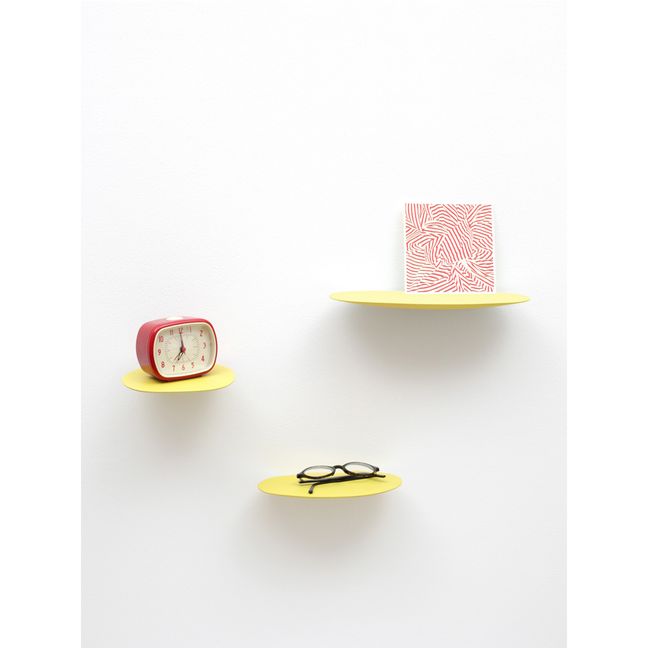Etagères en céramique Isola, Studio Brichetziegler - Set de 3 | Jaune