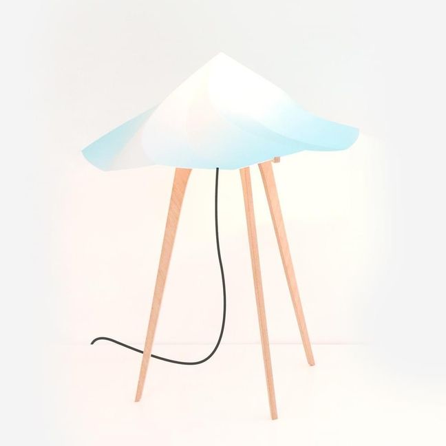 Lampe Chantilly, Constance Guisset - großes Modell  | Blau