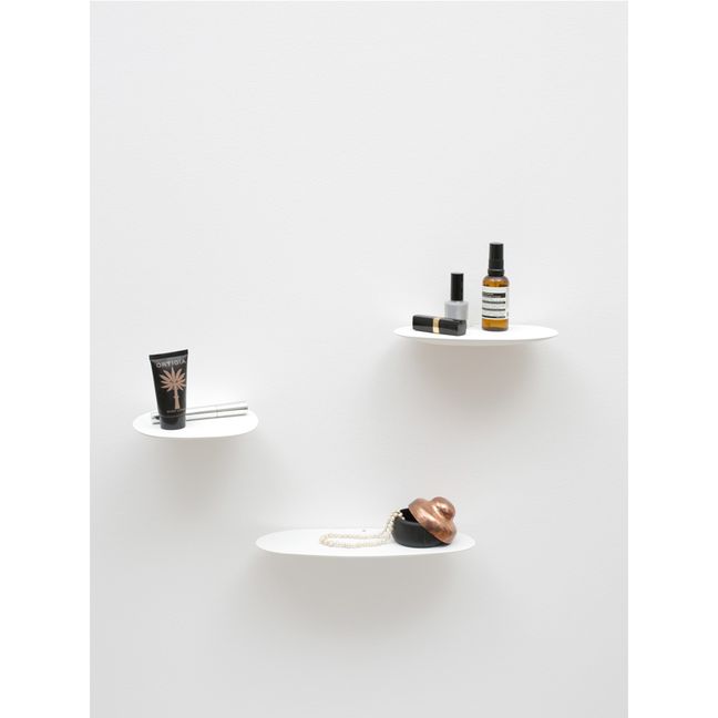 Etagères en céramique Isola, Studio Brichetziegler - Set de 3 | Blanc