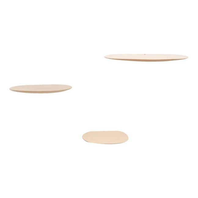 Regal aus Keramik Isola, Studio Brichetziegler - 3er-Set  | Beige