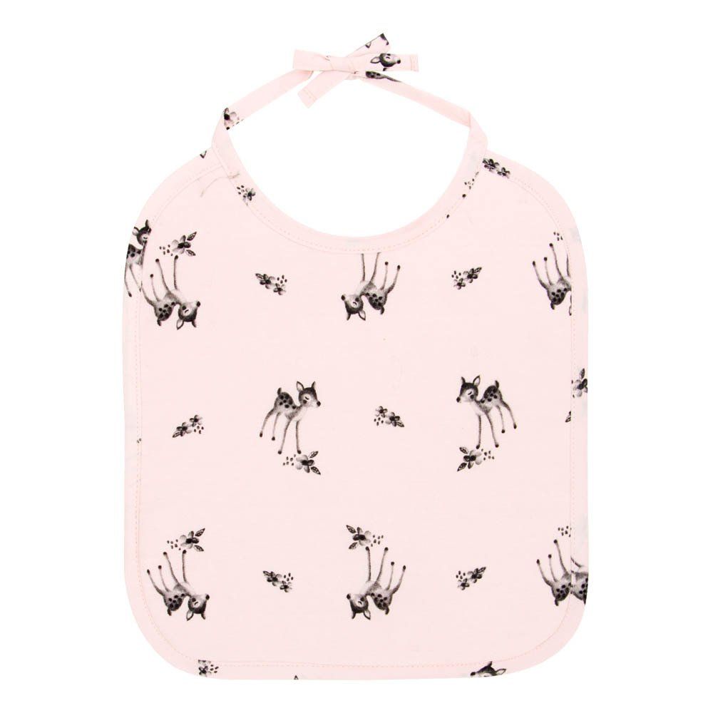 Rose in April - Bavoir Anna Faon - Rose pâle