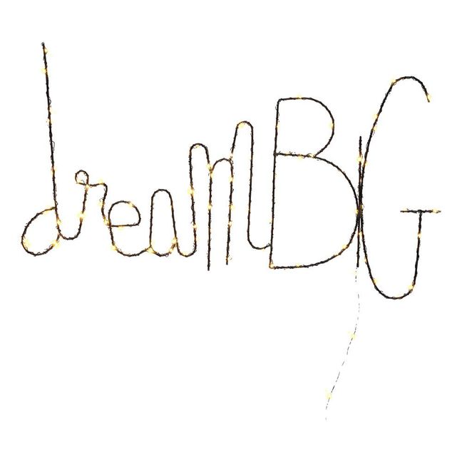 Leuchtwort "Dream Big" - 70 cm Zoé Rumeau x Smallable