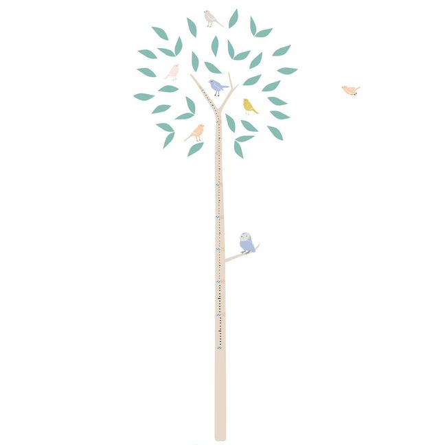 Sticker toise Arbre multilingue