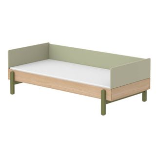 Flexa Play Letto simple POPSICLE con bordo in legno di quercia 90x200cm-product