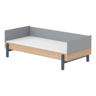 Flexa Play Letto simple POPSICLE con bordo in legno di quercia 90x200cm-product