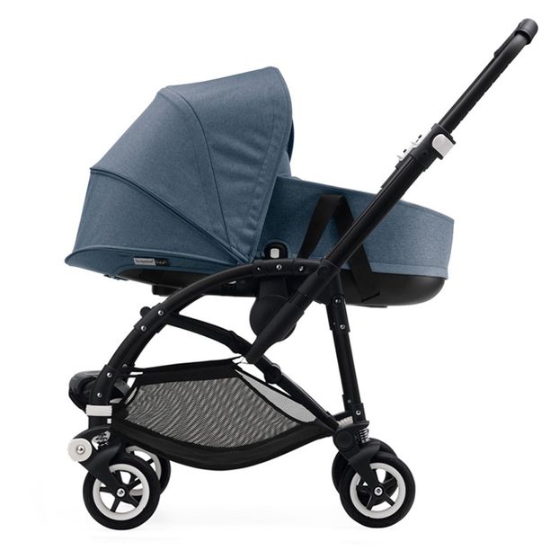 Flexibler Kinderwagen Bee5 Gestell Schwarz Schwarze