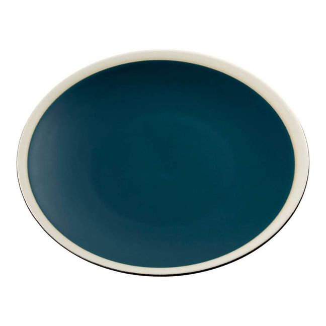Assiette plate Sicilia D26 cm Bleu Sarah