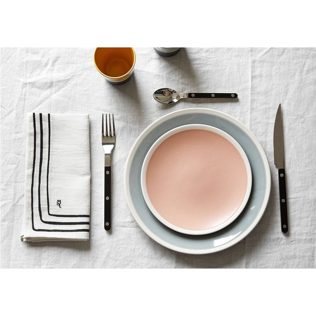 Plato llano Sicilia D26 cm | Rábano negro
