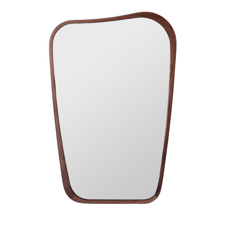 Organique Mirror 50 x 75cm | Walnut- Product image n°0