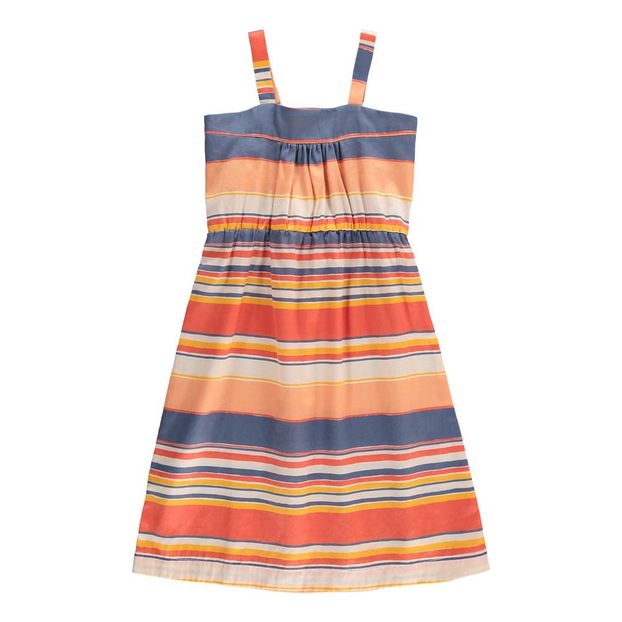 Kleid Mit Streifen Bunt Hundred Pieces Mode Teenager Kind