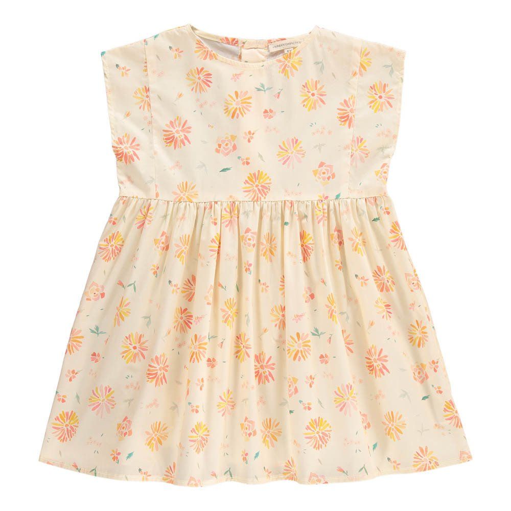 Hundred Pieces - Robe Housse Flowers - Fille - Vanille