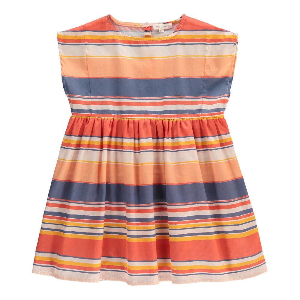 Hundred Pieces - Robe Housse Rayures - Fille - Multicolore