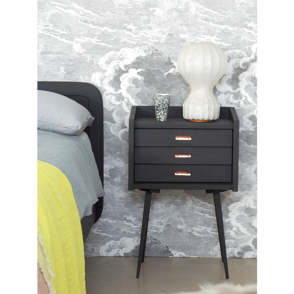 Des Secrets L Bedside Table Carbon Laurette Design Adult