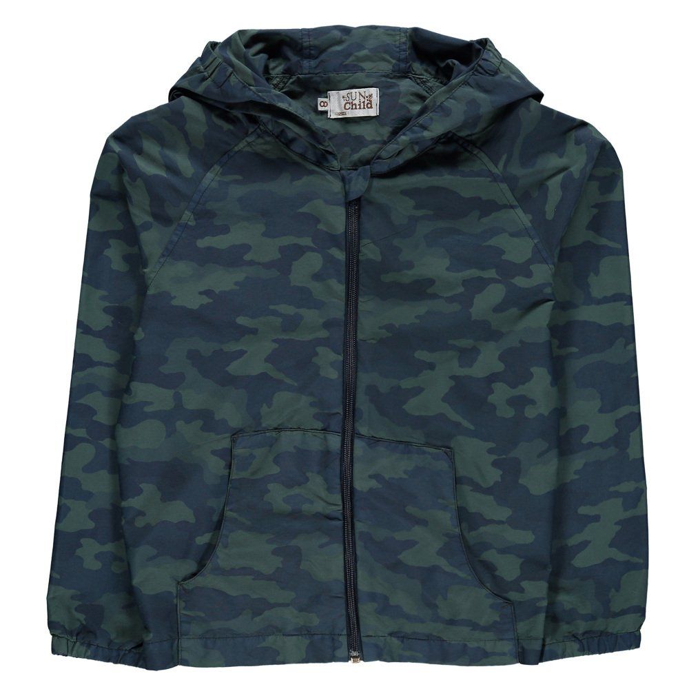 Sunchild - Coupe Vent Camouflage Holbox - Garçon - Bleu