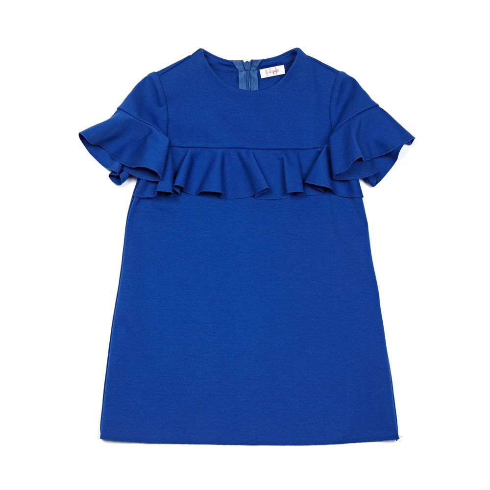 Il Gufo - Robe Volants - Fille - Bleu électrique