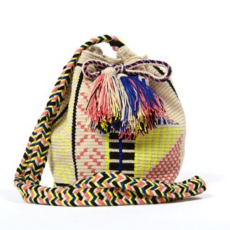 Guanabana I New Collection Guanabana Medium Wayuu Bucket Bag Listing