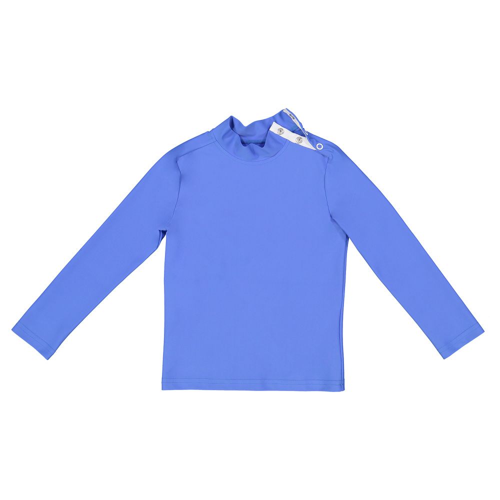 Canopea - T-Shirt Turbot - Fille - Bleu indigo