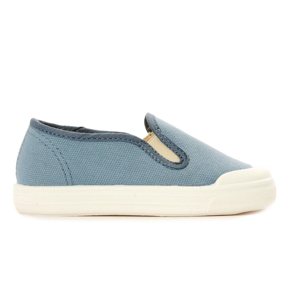 Pèpè - Slip-on Canvas - Fille - Bleu chiné