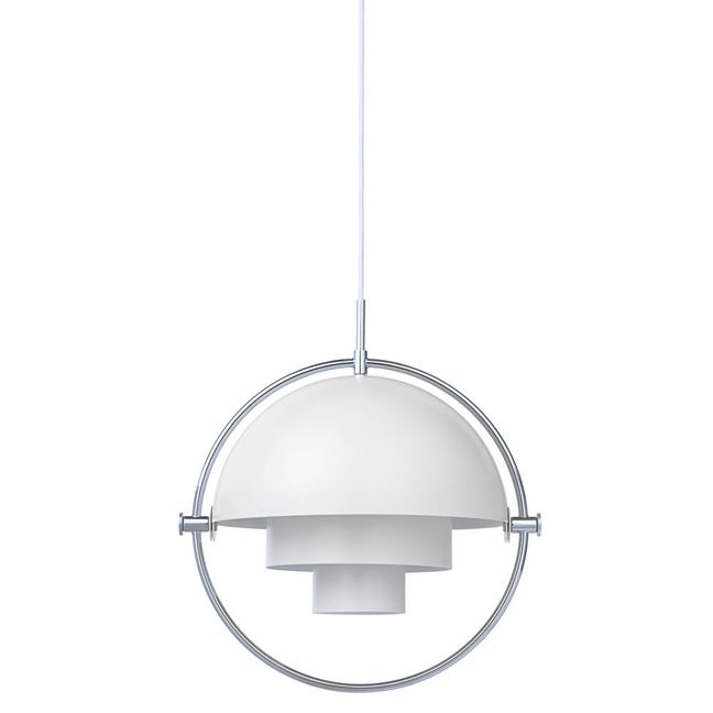 Lámpara de techo Multi-Lite, Louis Weisdorf, 1972 | Blanco