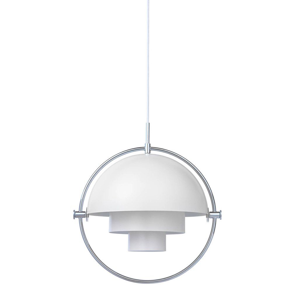 Gubi - Suspension Multi-Lite, Louis Weisdorf, 1972 - Blanc